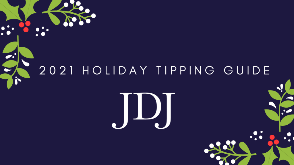 2021 Holiday Tipping Guide Option 3.1